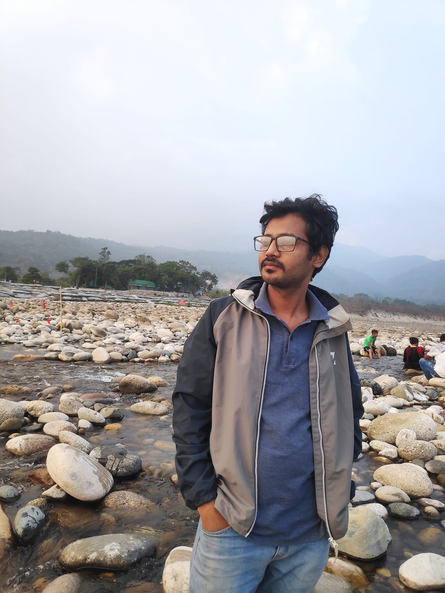 Mehedi Hasan on site